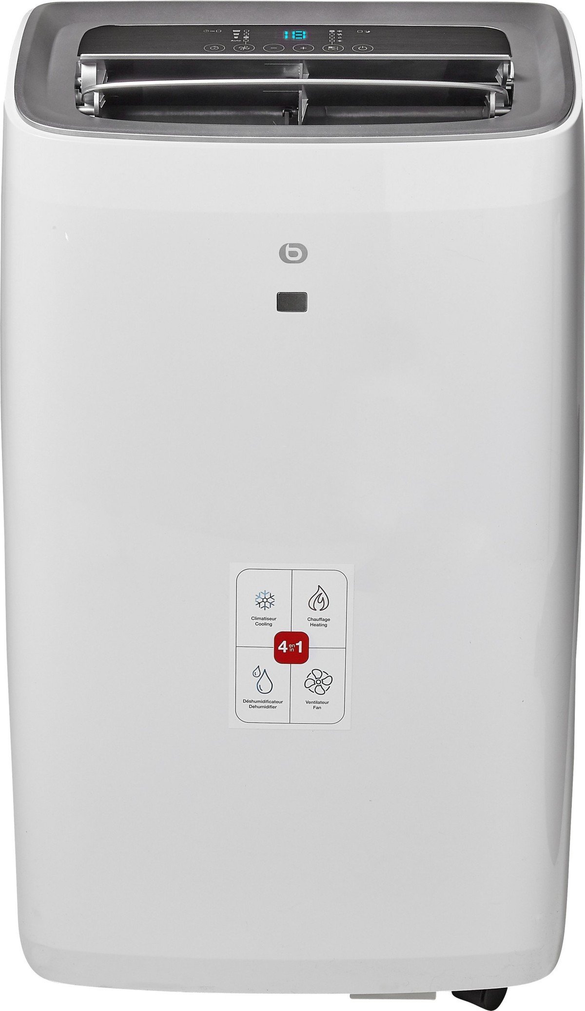 Clim réversible 12 500 BTU à gros débit — séjour jusqu’à 30 m²
